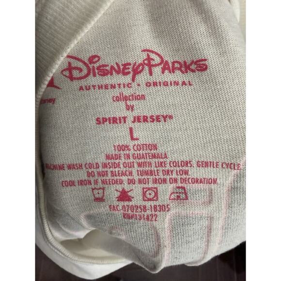 WDW Minnie Mouse Polka Rock The Dots Spirit Jersey Adult / Women's Size L - Picture 3 of 3